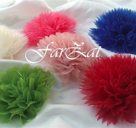 flori din organza (1)